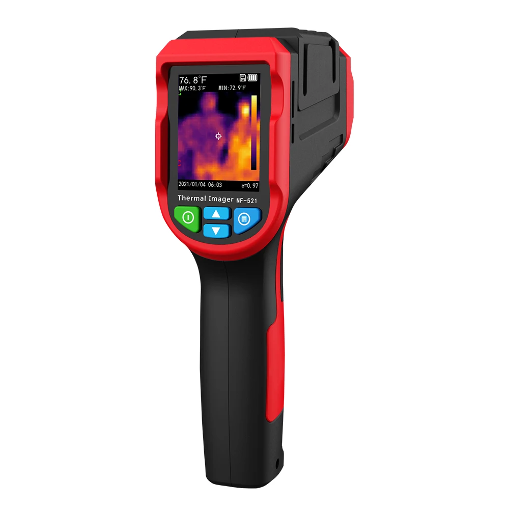 Noyafa Nf 521 Hand-Infrarot-Wärmebildkamera, 340 x 240 Auflösung, Bildgebung, 1024 Pixel-Sensor, Fußbodenheizungsdetektor, Thermometer