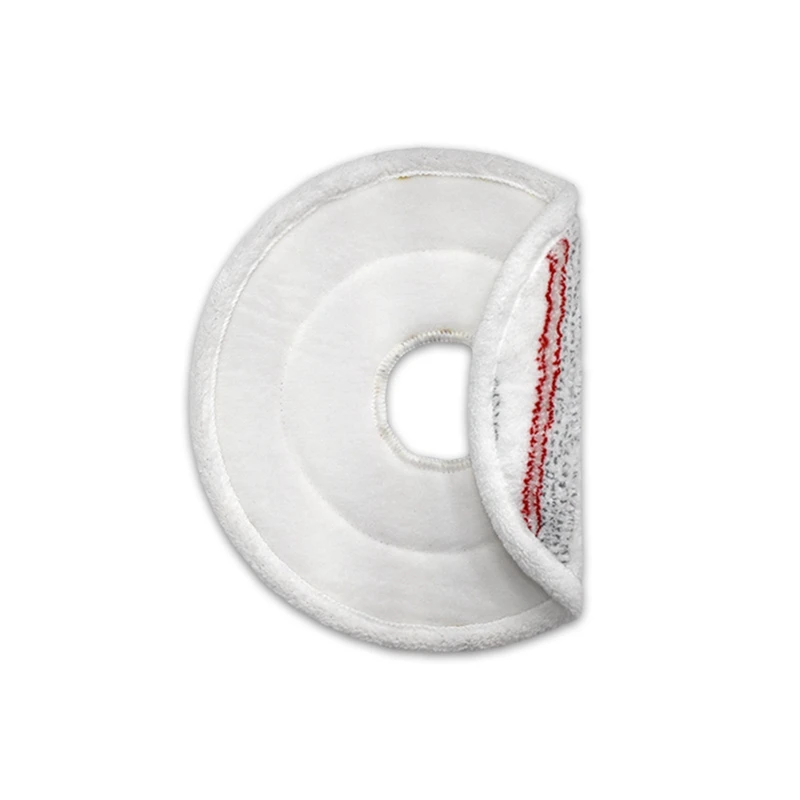 4 حزمة قابل للغسل ميكروفايبر تنظيف ممسحة عبوة مكنسة كهربائية الملابس الوسادة الجافة والرطبة استخدام ممسحة لتدور