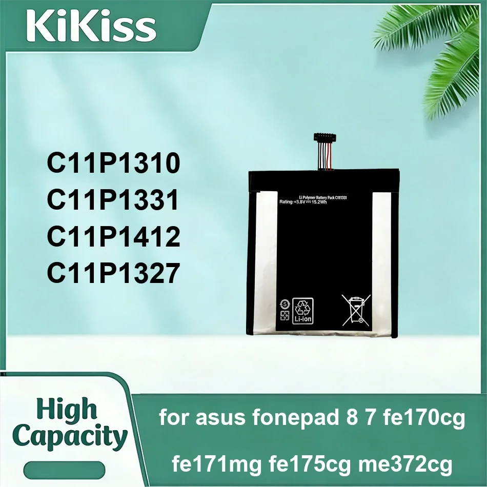 

3910-3950mAh For Asus Fonepad 8 7 fe170cg fe171mg fe175cg me372cg Tablet Battery C11P1310 C11P1331 C11P1327