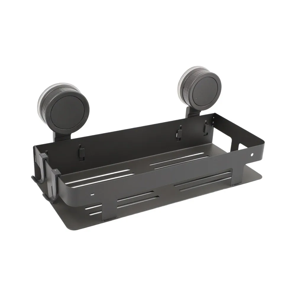 For Kitchen Sink Caddy with Rustproof Stainless Steel Frame and Suction Cup Base Drain Tray for Functional Wet Use