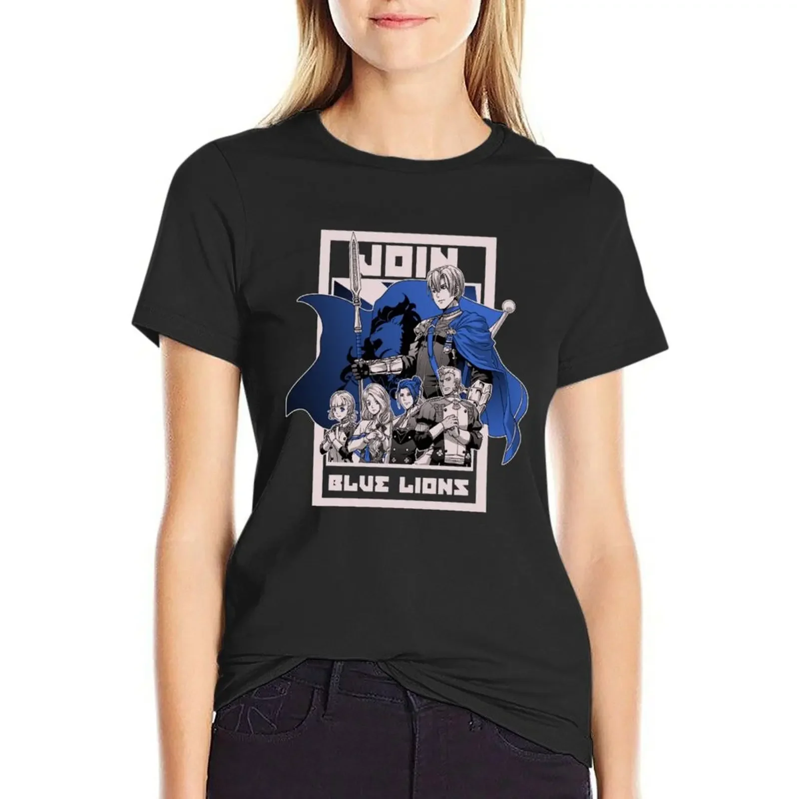 

Fire Emblem T-Shirt anime blanks customizeds black t shirts for Women