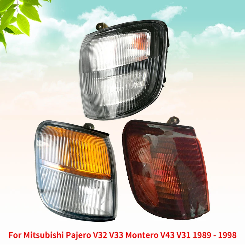 Kamshing For Mitsubishi Pajero V32 V33 Montero V43 V31 1989 1990 1991 1992 1993 1994 1995 1998 Corner Turn Signal Lamp Headlamp