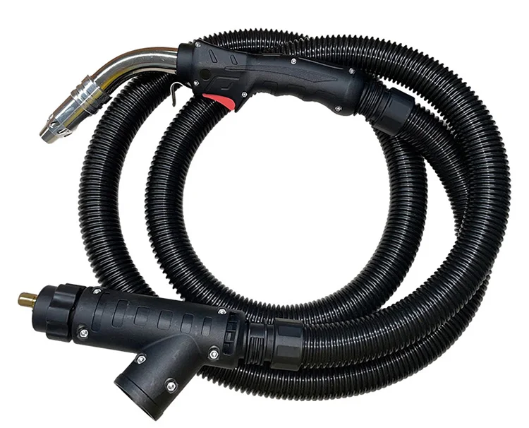 Chinese Manufacturer Environmental Protection Welding Fume Gun IW340 Pana Connector MIG Fume Extraction Welding Torch