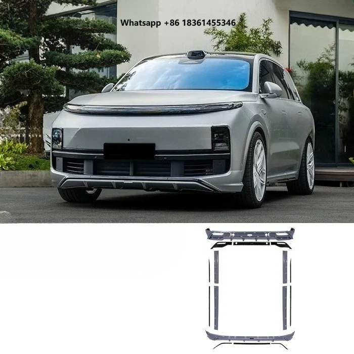 For  L8 Yofer Car Accessories for L8 Body Kits for EV Series Abs pp Diffuser Lip Aprons Splitter Car Bumpers