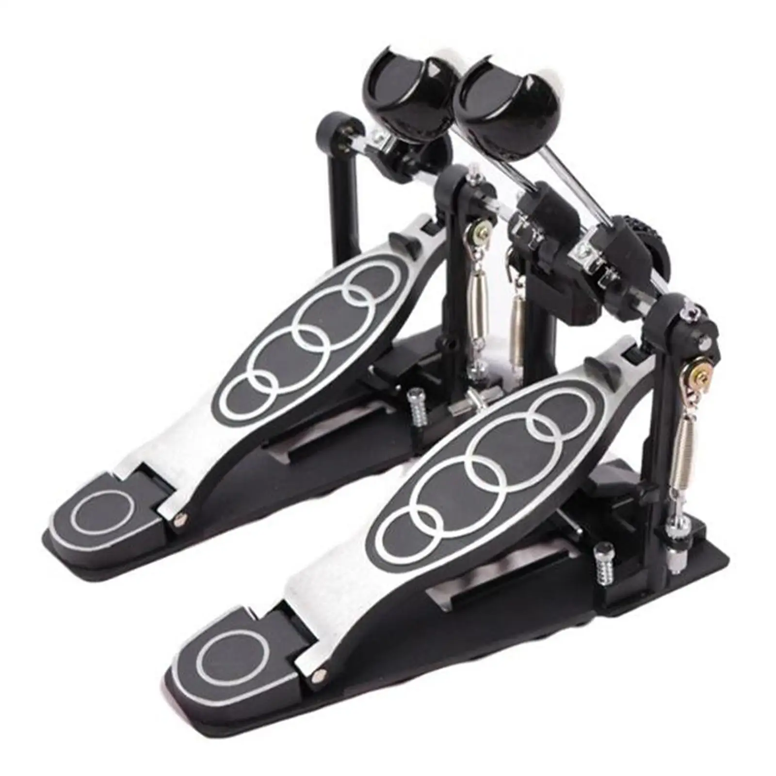 Double Bass Drum Pedal Pedal Two Chain Drive Percussion Hardware No Slip