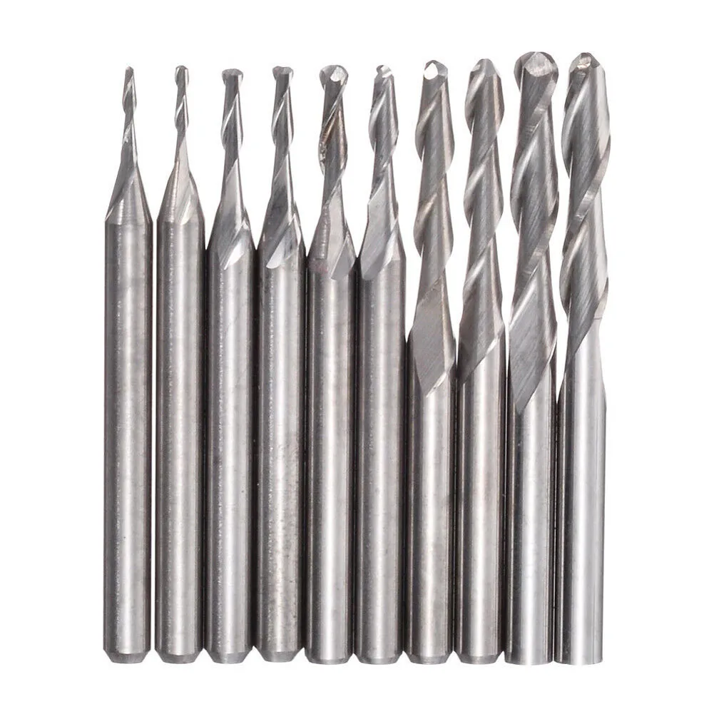 Carbide Milling Bits Router Spiral Bits Cutting Machines Fast Chip-removal High-wearable Industrial Quality Control