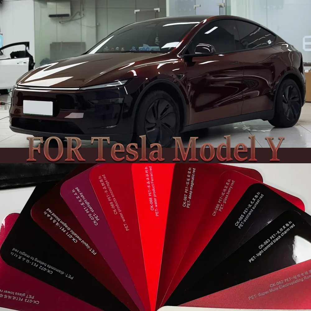 

For Tesla Model Y Juniper 2025 2026 9Mil TPU Anti-Scratch Paint Protection Film Body Pre-cut Clear PPF Resistant Car Accessories