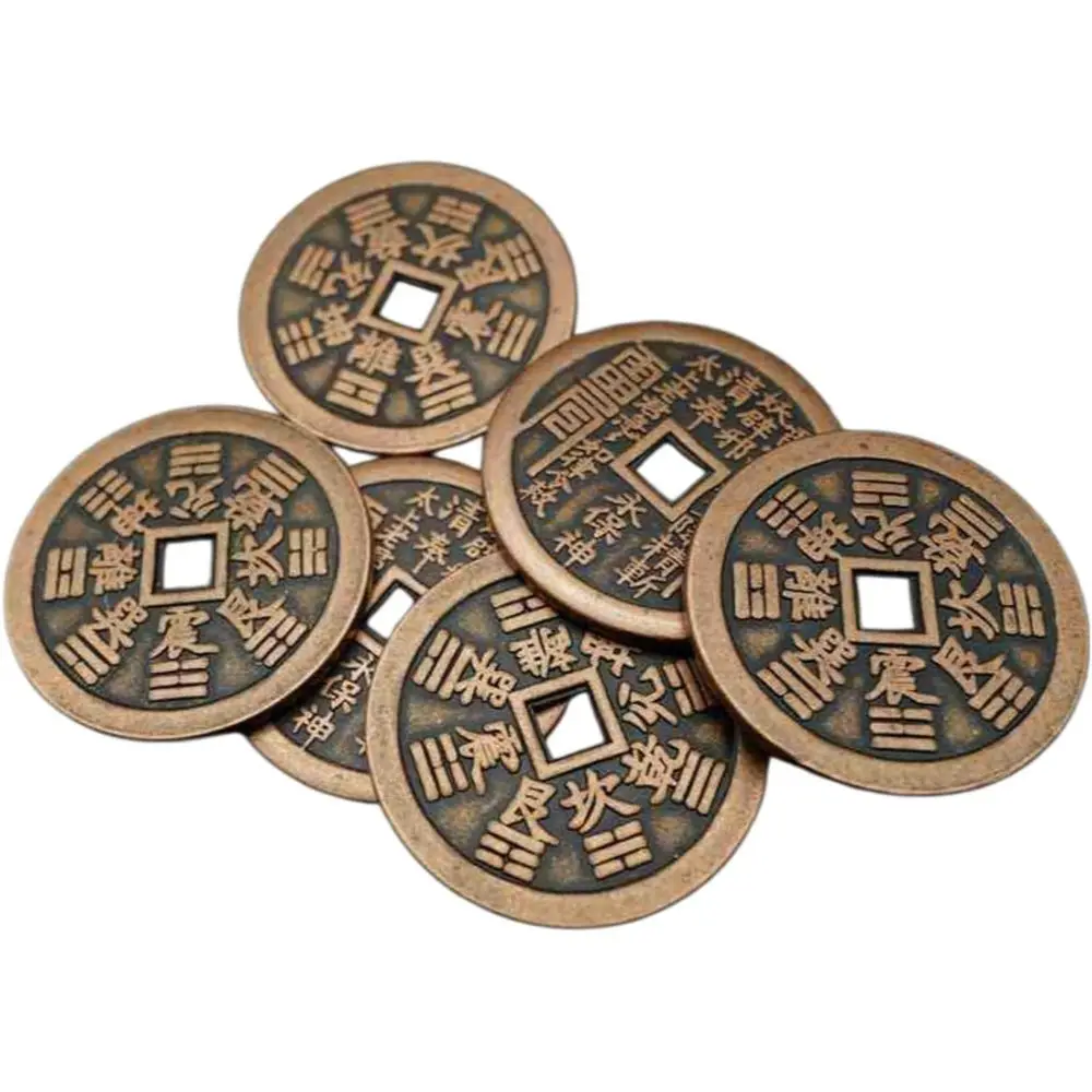 

Подвески на удачу фэн-шуй: антикварный медный порог монет, декор, сумка, домашнее, офисное, китайские украшения с кисточками