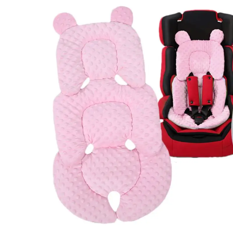 

Toddler Car Seat Insert All-Season Stroller Insert Soft Liner Pad Ergonomic Summer Winter Comfort Kids Pushchair Cushion For