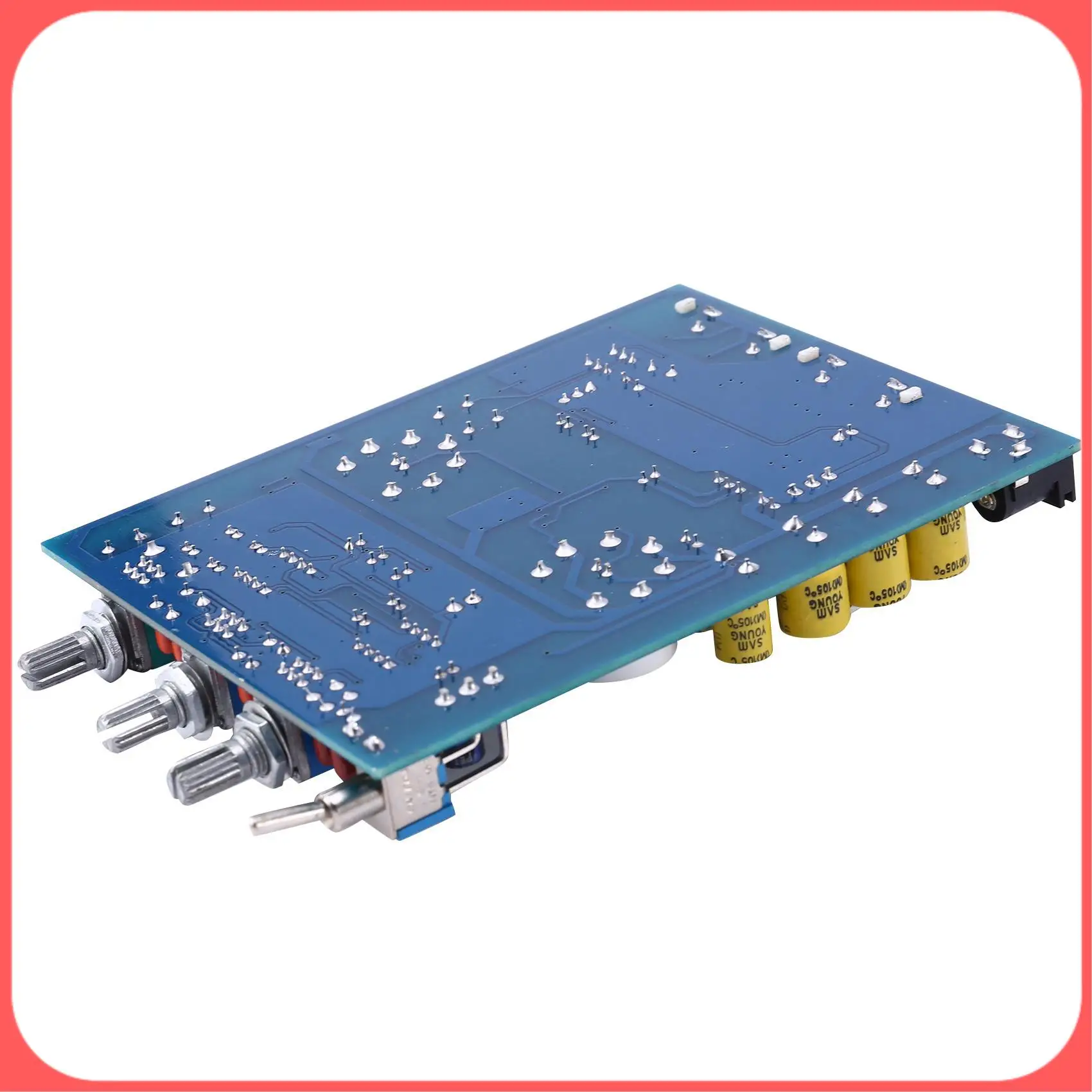 

X12A-NE5532 DC12V2A Bluetooth 4,2 HIFI предусилитель 6J5 домашний аудио ламповый усилитель Fever желчный предусилитель тональная плата 470 мкФ/25 В