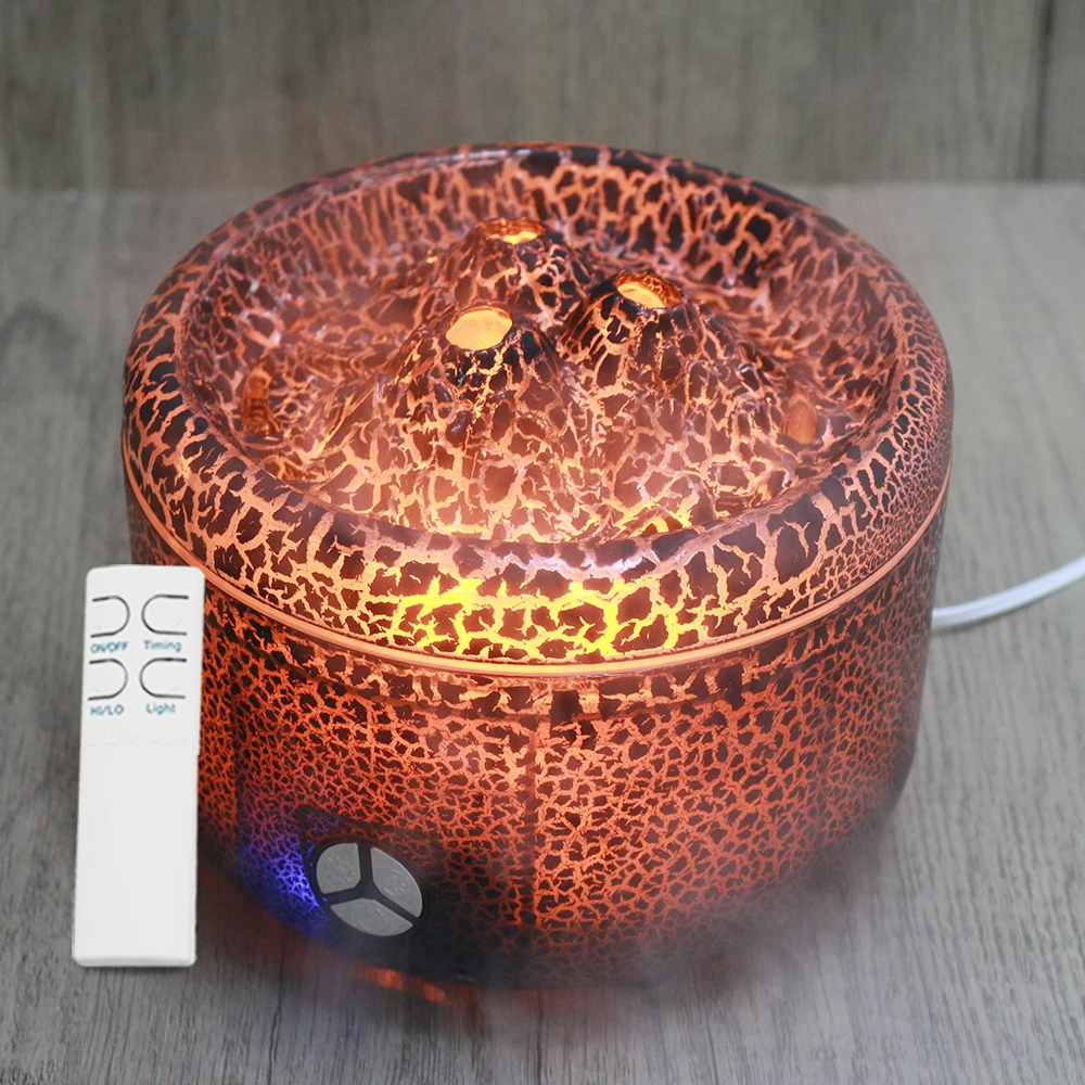 

500ml Aromatherapy Diffuser with Remote Control, MultiColor LED Lights, 2 Mist Modes for Home, Office, Yoga, Bedroom