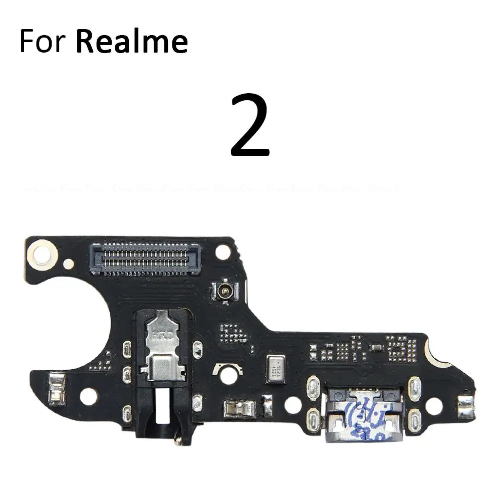 Charging Port Connector Board Parts Flex Cable With Mic For OPPO Realme 1 2 3 3i 5 5s 5i 6 6i 6S 7i 7 Pro 4G 5G