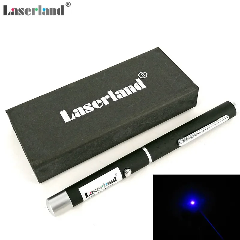 

New 5mW 445nm 450nm Blue Ray Portable Laser Lazer Pointer Point Pen Beam Visible