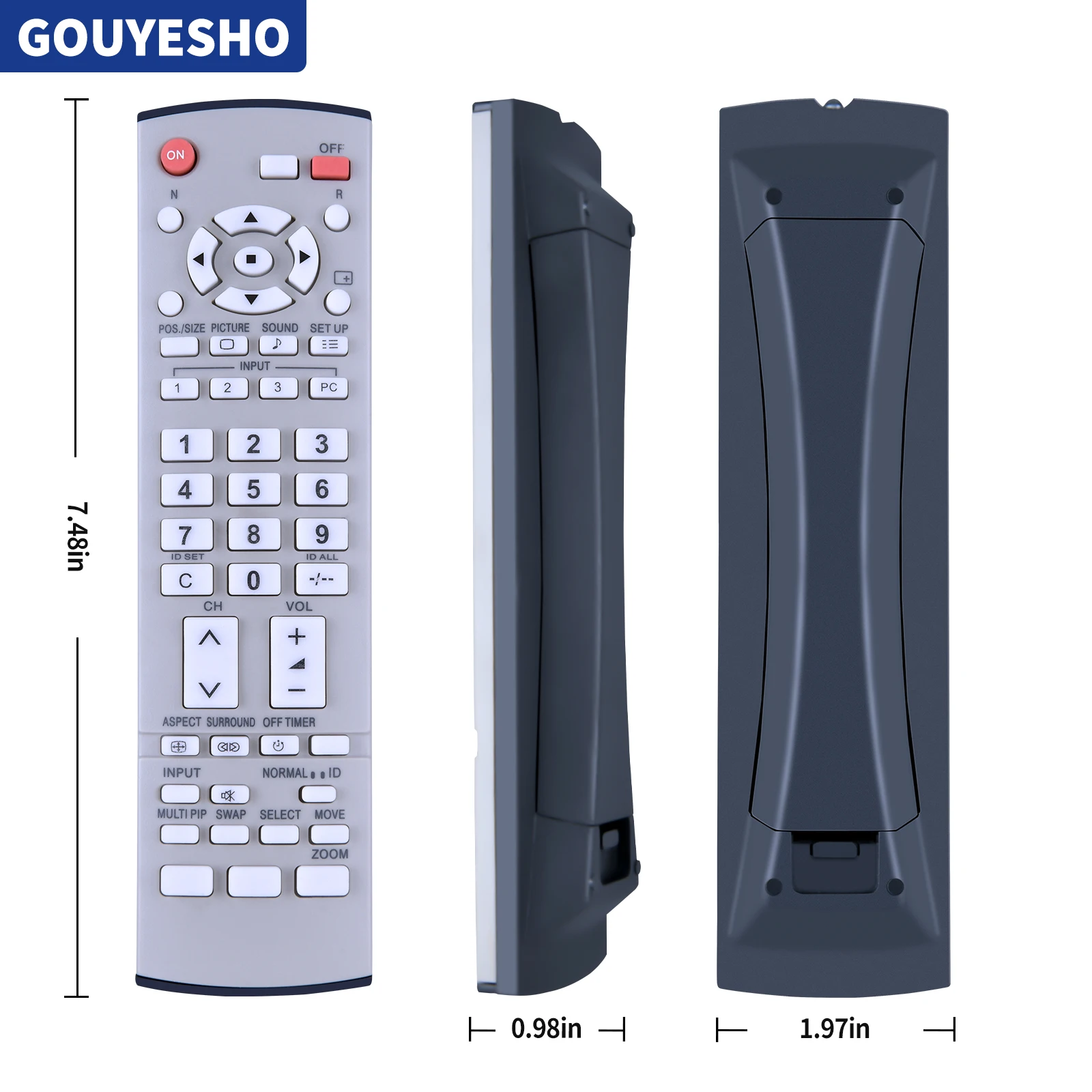 Новинка, пульт дистанционного управления для Panasonic EUR7636070R, телефон, стандартный дисплей, плазменный дисплей HDTV TV