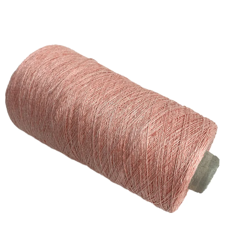 10 Cones 5.5N 100% Linen Yarn For Knitting Clothes Thread  Eco-Friendly Small Wholesale