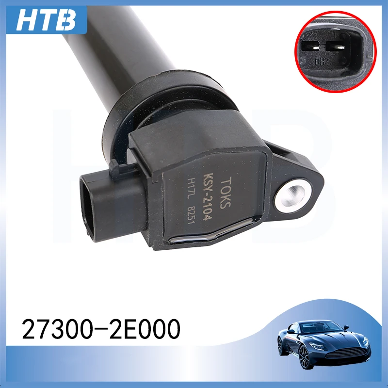 TOKS 1PC Ignition Coil For H-yundai Elantra Kia Soul Forte 1.8L 2.0L 2011-2014 27300-2E000 273002E000