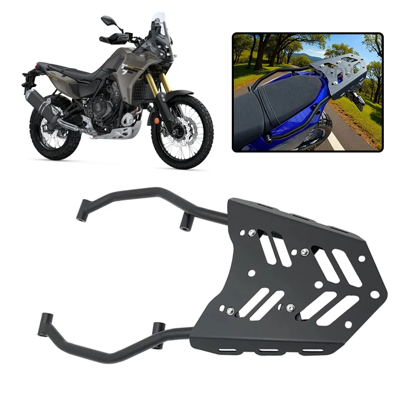 

Задний багажник Tenere700, верхний чехол, задняя стойка для Yamaha Tenere 700 XTZ 700 Tenere 700 2024, мотоцикл