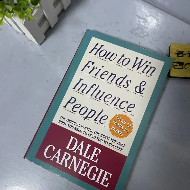 How To Win Friends Influence People By Dale Carnegie Interpersonal Communication Skills Self improvement Reading Book Fo Adult