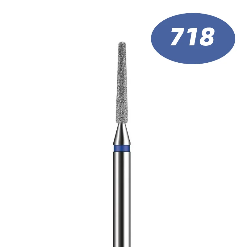 718 720 brocas de diamante para unhas, kit de broca para motor de unhas para cutícula