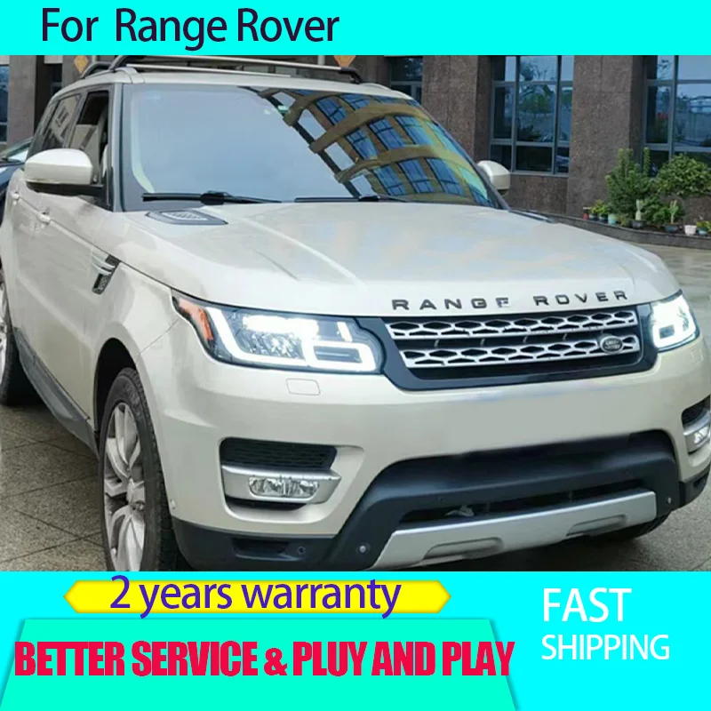 Car Styling for Range Rover Headlamp 2014-2017 Evoque Head Light DRL Turn Signal Low High Beam Projector Lens