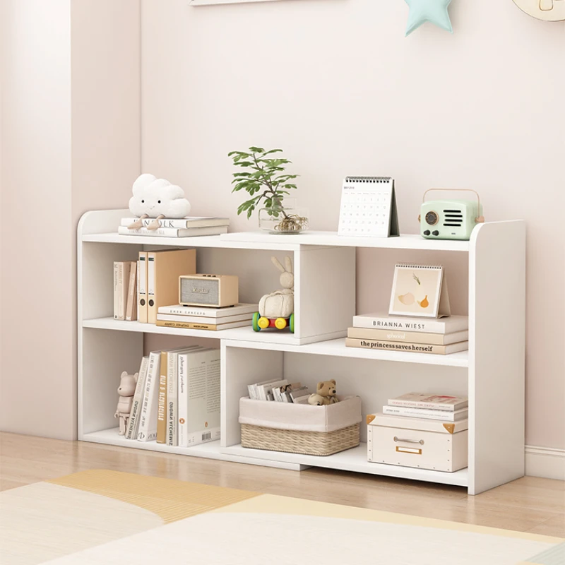 Desk Cabinets Bookshelf Organizer Magazine Rack Storage Shelves Bookcase Aesthetic Support Books Etagere Rangement Furniture