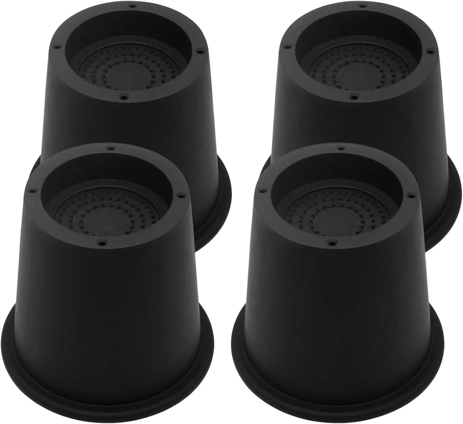 

4 Pa Bed Risers Furniture Risers 4 H Heavy Duty, Bed Lifts Risers For Table, Couch, Desk, Chair Legs, Refrigerator, Bed Frame