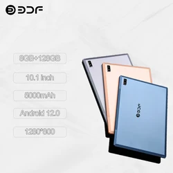 BDF yeni Tablet P30 10.1 inç IPS ekran 5000mah pil 1280*800 çözünürlük 8GB RAM 128GB ROM Android 12.0 WIFI + 4G ağ