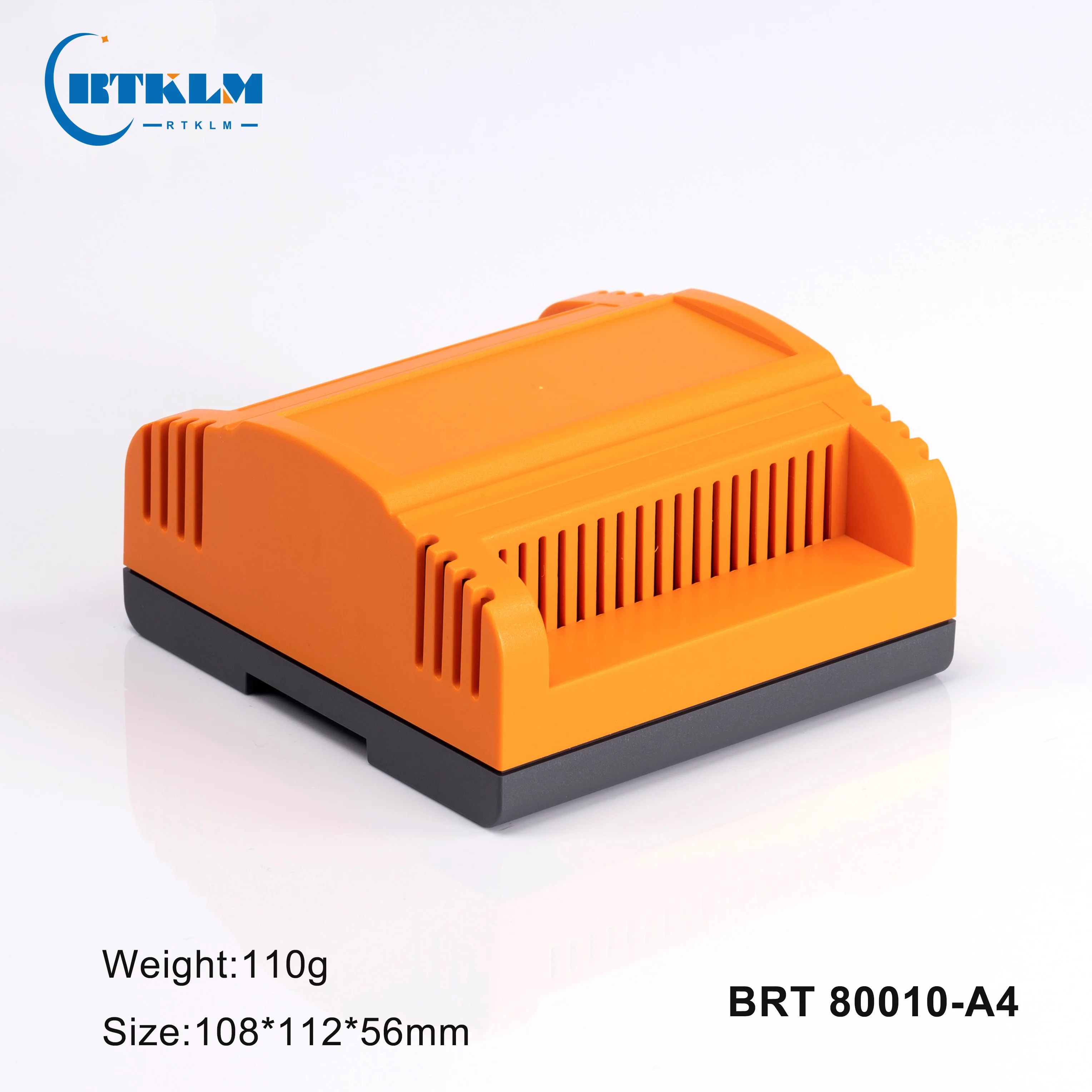 DIY Din Rail Industrial Control Enclosure Plastic Housing Junction Box Instrument Case Fireproof Material 112*108*56MM