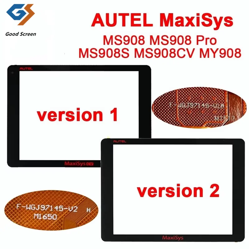 9.7 Inch For AUTEL MaxiSys MS908 MS908S Tablet P/N WGJ97134-V1 F-WGJ97145-V2 F-WGJ97145-V1A DT0097111 FPC V01 Touch Screen Panle