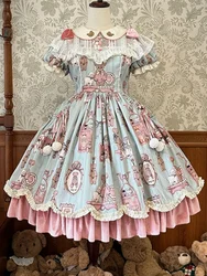 Bear & Doll ~ Sweet Lolita Limited OP Dress by Alice Girl ~ Pre-order