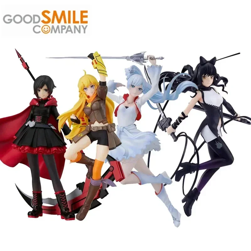 Good Smile Original POP UP RWBY Ruby Rose Weiss Schnee Yang Xiao Long Blake Anime Action Figures Toys For Boys Girls Gift Model