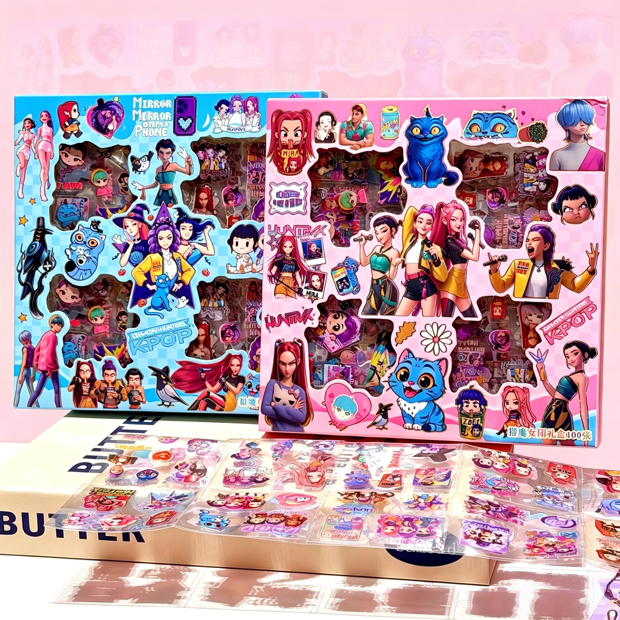 Laptop Accessories Kit - 100pcs/set Anime Cartoon Anime Stickers Rumi