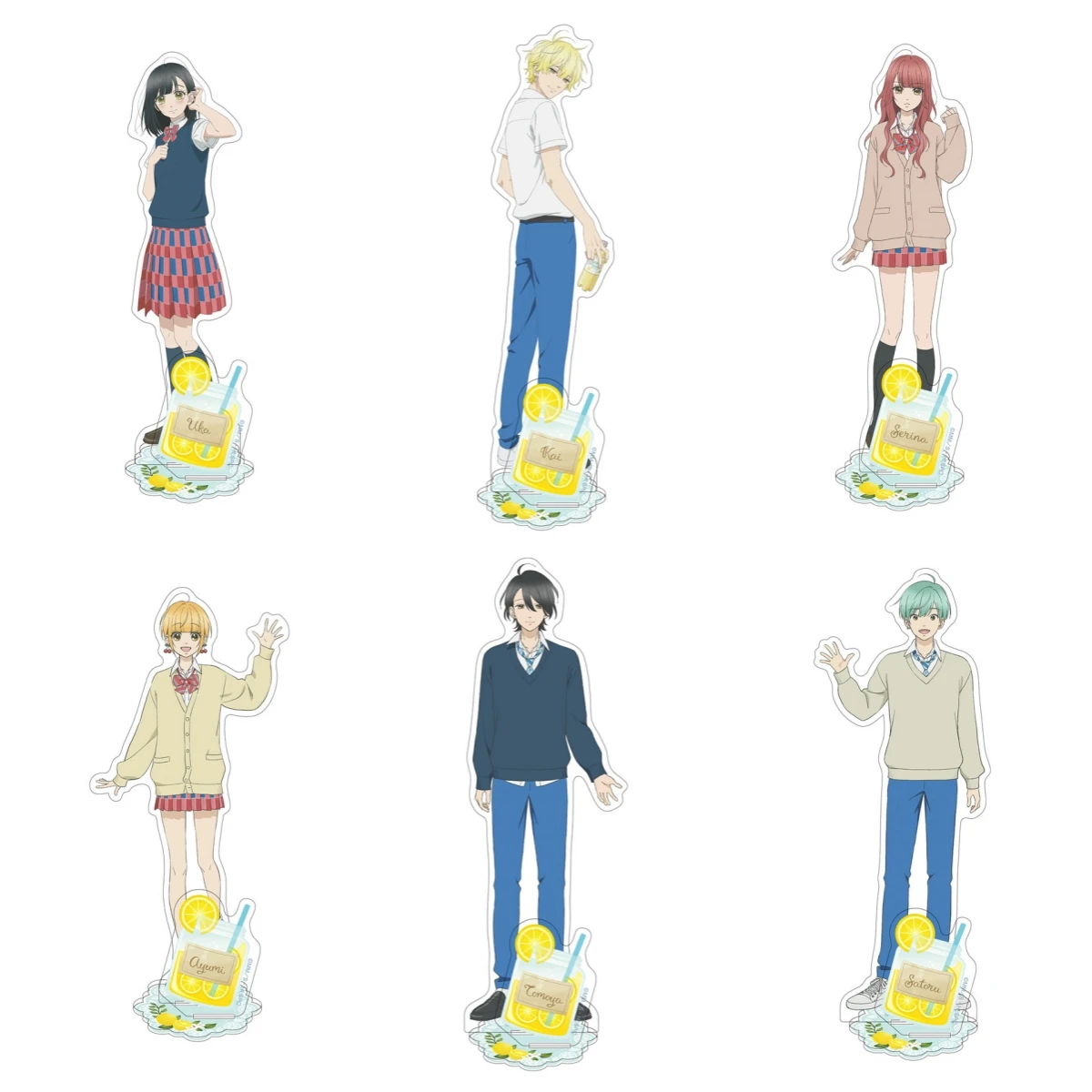 Figura de Cosplay de Anime Honey Lemon Soda en Acrílico, Modelo de Pie, Placa Decorativa de Escritorio, Accesorios de Regalo para Amigos y Fans