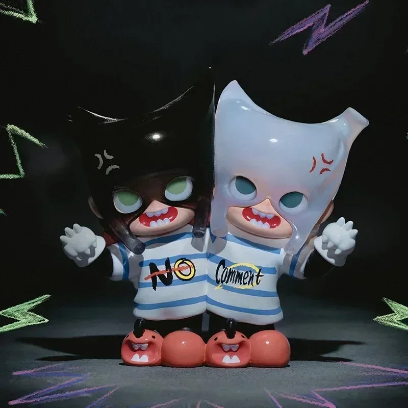 POP MART Zsiga Twins Serie Echt Blind Box Speelgoed Kawaii Anime Action Figure Caixa Caja Verrassing Mystery Box Poppen Gift