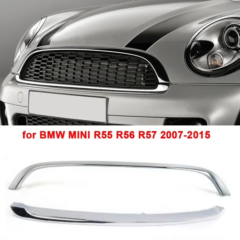 

ABS Plastic Car Front Grill Trim Replacement for BMW MINI R55 R56 R57 2007-2015