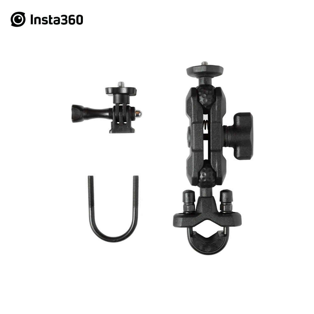 Insta360 Motorcycle U-Bolt Mount (GO 2/ONE X2/ONE RS ) With Invisible Selfie Stick Action Camera Accessories