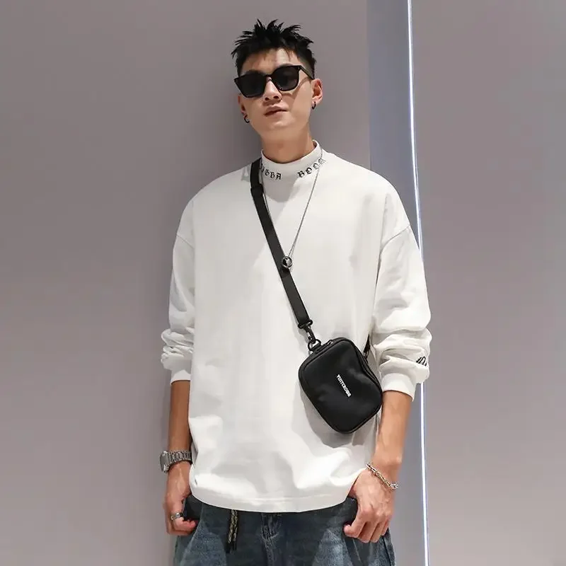 

Male Sweatshirt Autumn Oversize Men's Pullover Cotton Loose Aesthetic Clothing Deals Cheap Tops Winter Sweat Shirt Streetwear