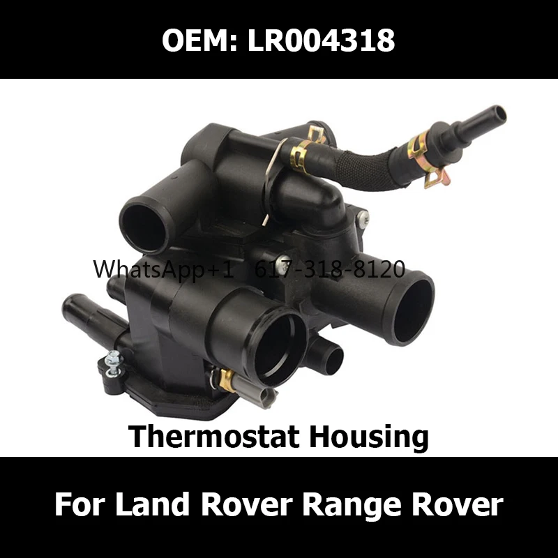

LR004318 Корпус термостата для Land Rover Range Rover L322 Range Rover Sport 3,6 TDV8 6H4Q8A586DC Автозапчасти Система охлаждающей жидкости