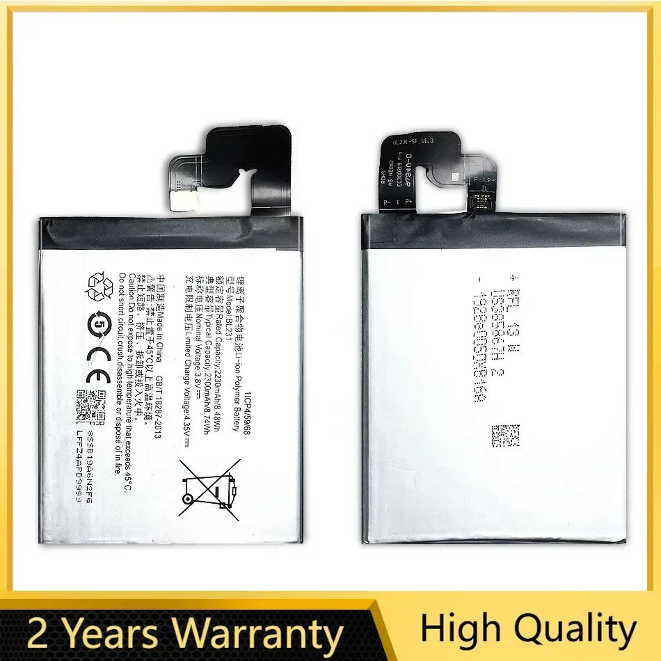 KiKiss-Mobile Phone Battery BL231, For Lenovo VIBE X2, X2-TO, X2-CU, S90, S90U, S90T, 2300mAh