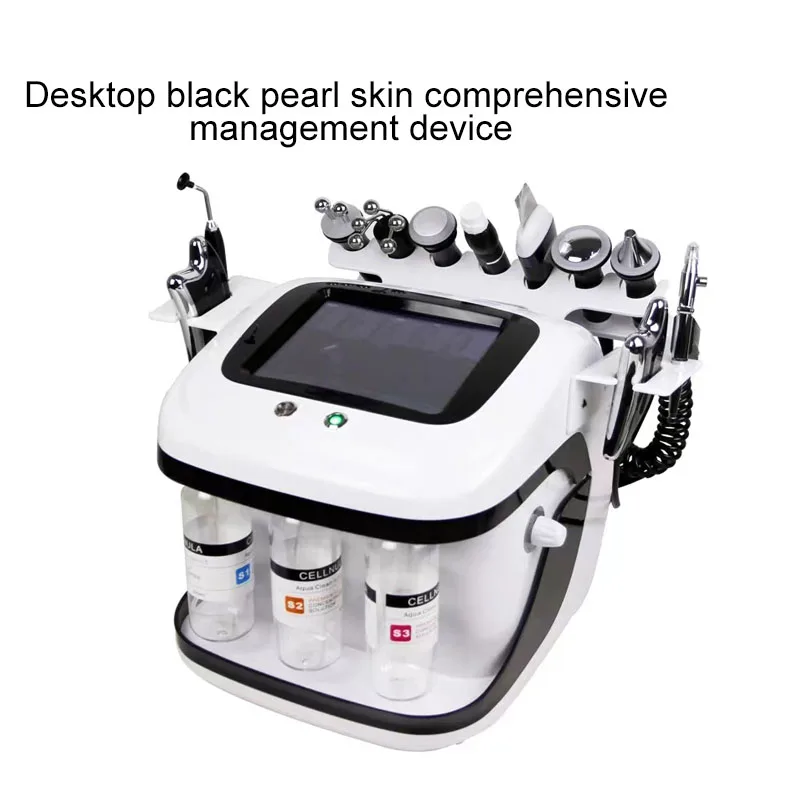 

Desktop Black Pearl Skin Comprehensive Management Device, Small Bubble Facial Cleaning Device, Dedicated To Beauty Salons