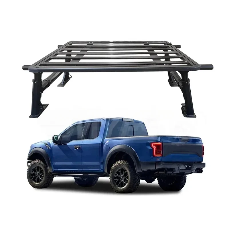 

Best SellingWholesale Heavy Duty Car 4X4 Pickup Truck Lage Cer Aluminium Roof Rack F150 F250 F350High Quality