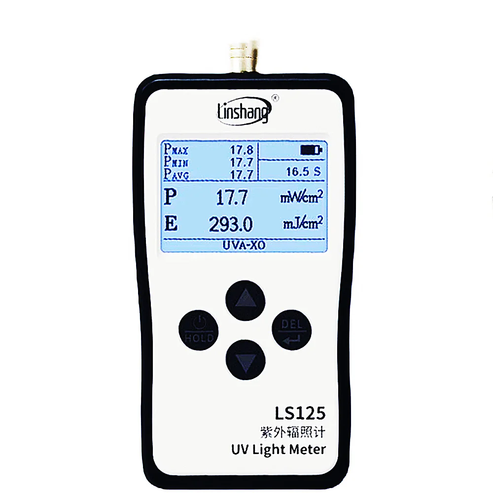 LS125 UV Light Meter UVA UVB UVC LED Multi-probe Illuminance UV Power Meter Ultraviolet Irradiation Intensity Energy Radiometer