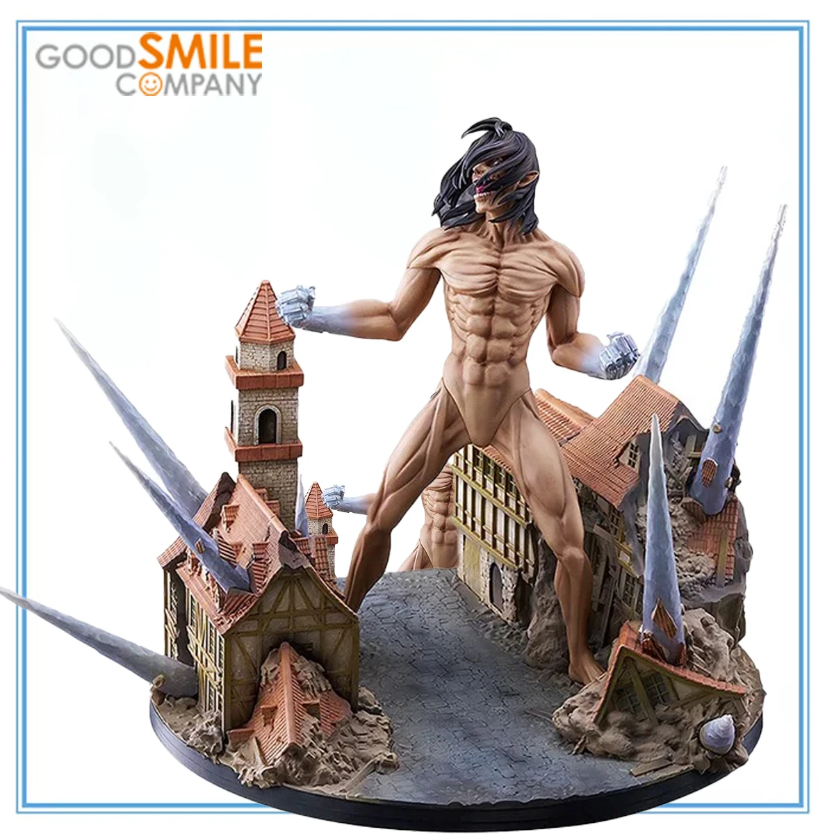 

100% Original in Stock GOOD SMILE COMPANY Shingeki No Kyojin Eren Yeager Collection Series Anime Figure Model Toys
