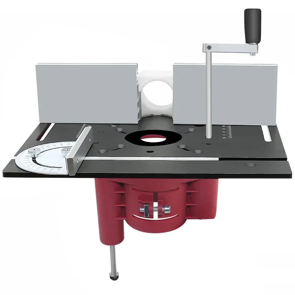 Router Table Lift System -Precision Router Lift - Router Plate Insert - for Quick, Accurate, Reliable & Repeatable Setups