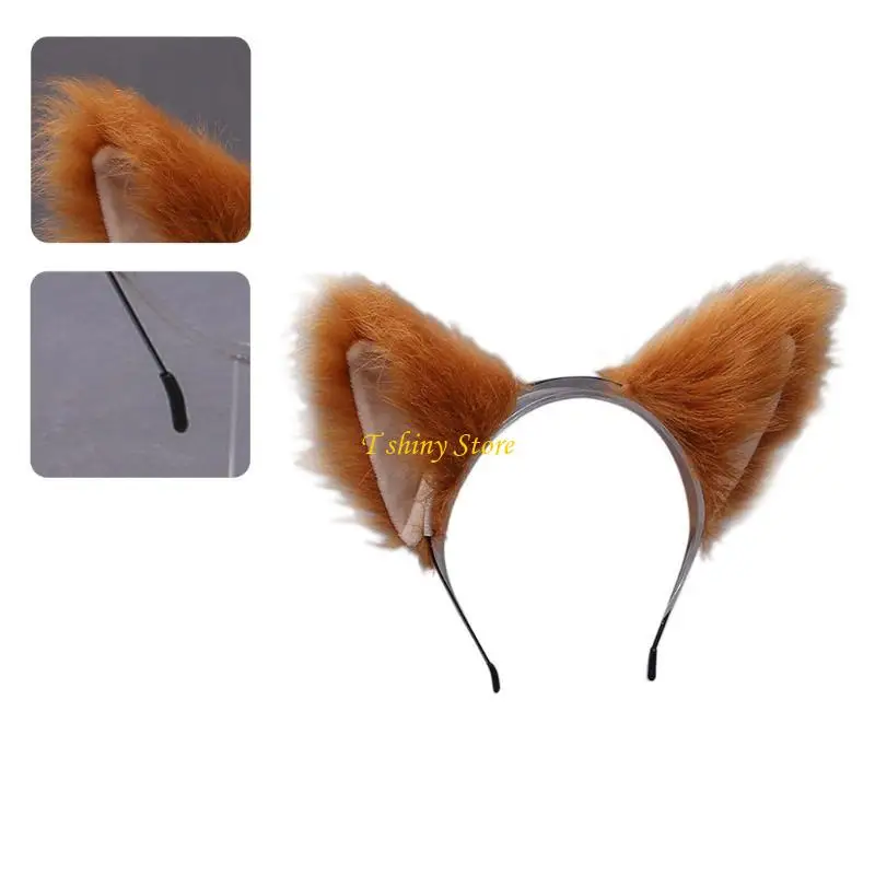 N58F Japanse katten oorhoofdbanden Cosplays haarhoepel voor Halloween carnavalsfeesten