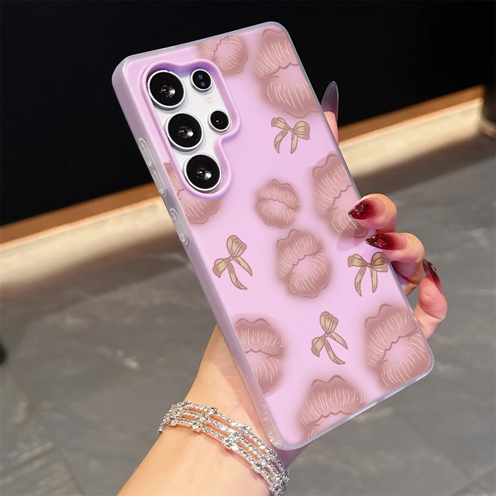 Für Xiaomi Redmi 17 Pro Max Hüllen Für Redmi Mi 11 Lite 5G Koreanischer Lippen-Print INS Handyhülle 14T Pro 15T Pro 17 Pro Staubdichte Hülle – Detail 9