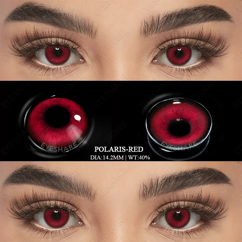 EYESHARE Natural Colored Contacts Lenses 2pcs Blue Contacts Beautful Pupils Color Contacts Yearly Makeup Green Eyes Contact Lens