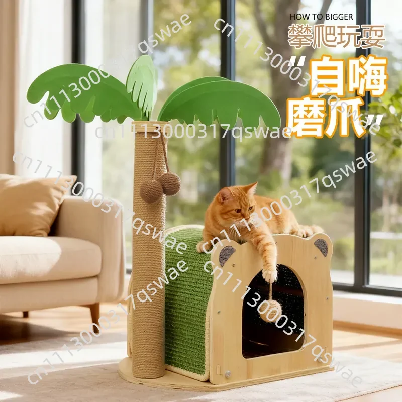 Frame Integrated Cat Nest House Scratch Resistant Cat Jumping Platform