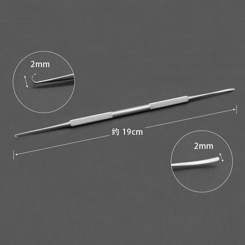 Vascular Pull Hook Vein Pull Crochet Varicose Vein Dissection Traction Nerve Dissection Vascular Surgical Instruments