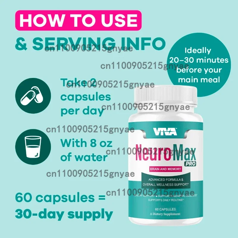 

Brain Support Vitamin Matrix | Ginkgo Biloba Leaves, Purslane, L-Carnitine, Phosphatidylserine